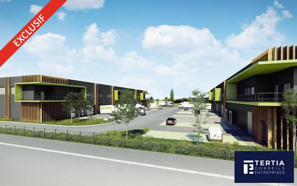 À LOUER  Locaux d'activités / stockage  Parc d'activités neuf
