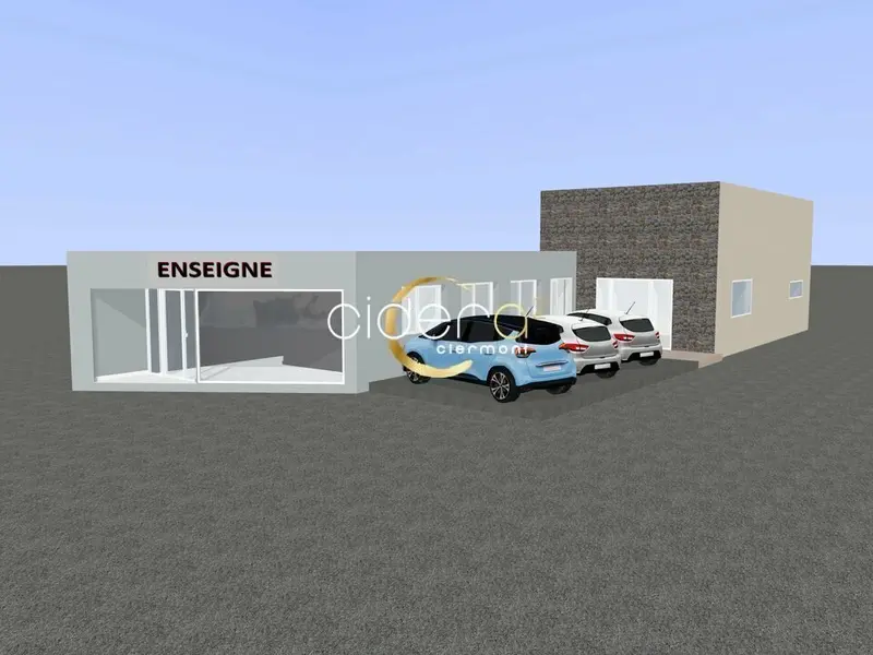 À vendre  Bureaux avec vitrine 68 m²  Beaumont