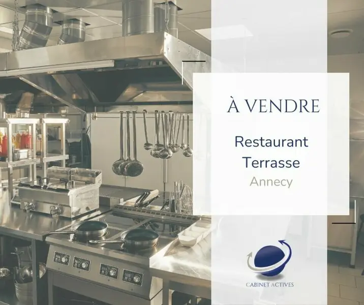 A VENDRE (74) RESTAURANT TERRASSE AXE PASSANT