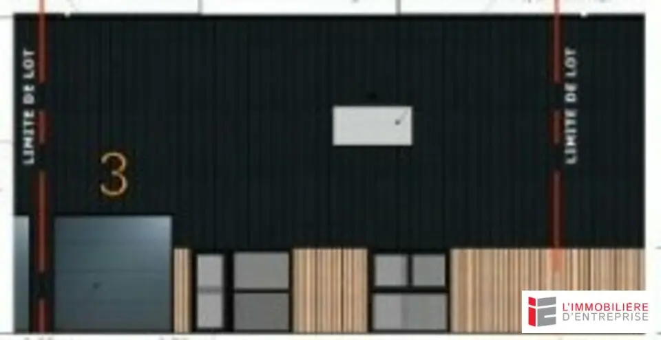 A LOUER CELLULE D'ACTIVITE GOVEN - 228 m² BORD 4 VOIES RENNES - REDON
