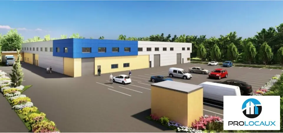 A vendre Locaux d'activité 3540m² Persan