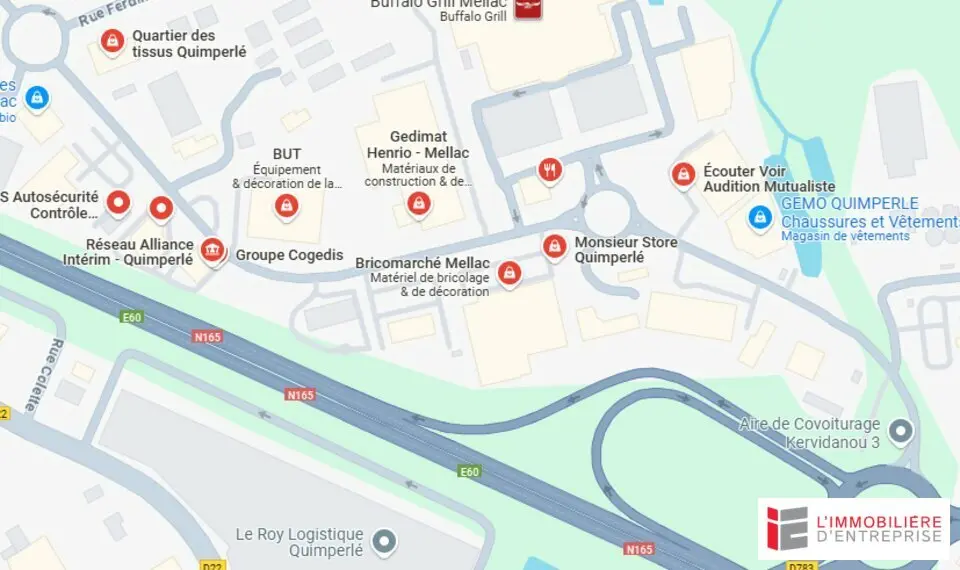 Zone commerciale très dynamique à proximité de la RN65