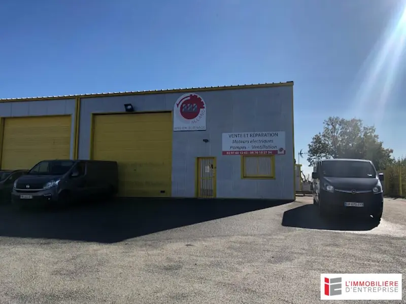 A louer Locaux d'activité 457m² Caudan