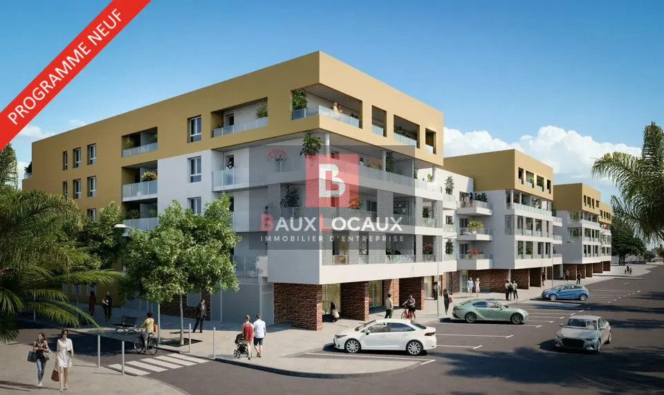 VENTE LOCAL COMMERCIAL EN VEFA D'ENVIRON 126 m² PIED D'IMMEUBLE