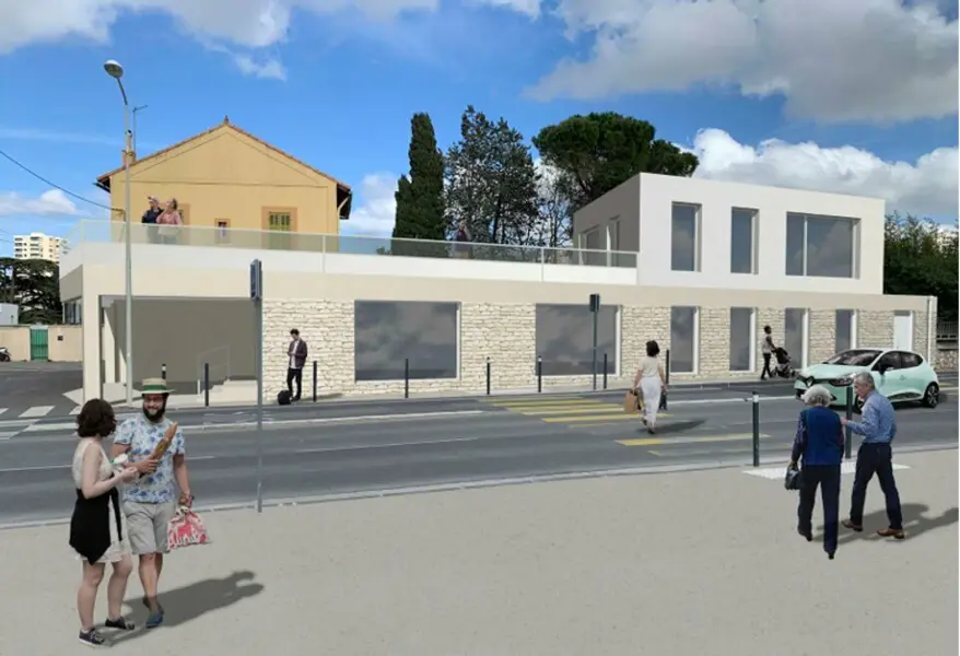 A vendre Projet de transformation en bureaux modernes  Marseille 9e