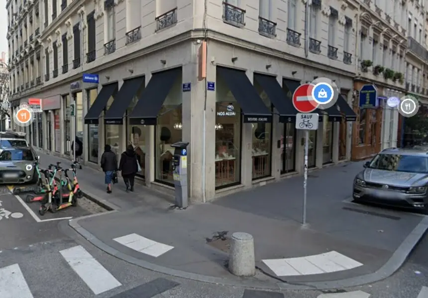 A louer Local commercial  63m² Lyon 02