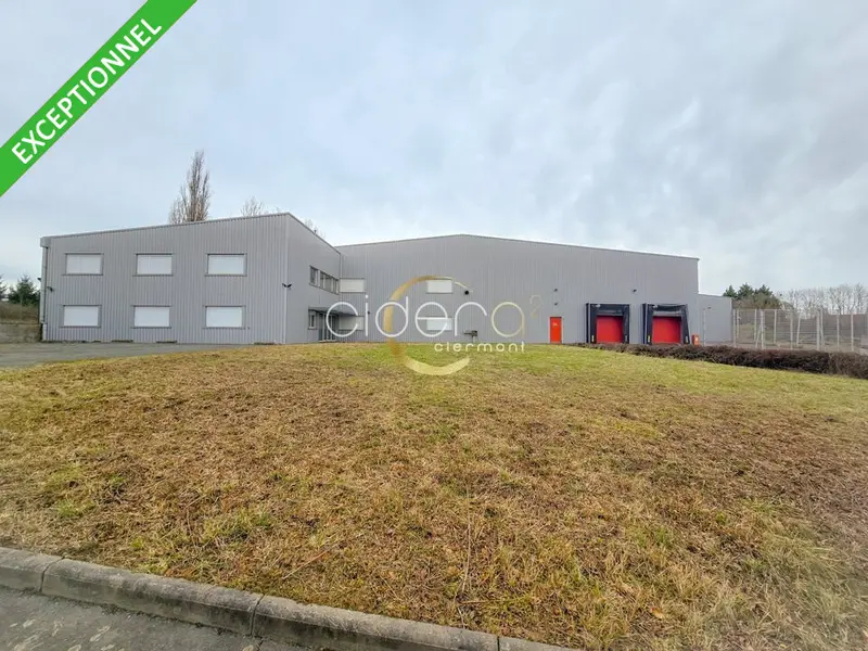 Local d'activité sur grand terrain à vendre proche autoroutes (03)