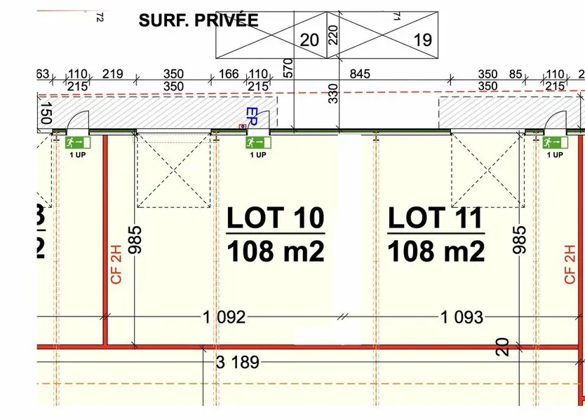 Pessac Bersol - Zone Industrielle - Vente de murs - Bureau + Entrepôt 
