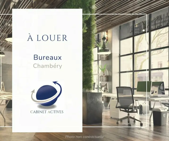 A LOUER (73) BUREAUX CHAMBERY COEUR DE VILLE