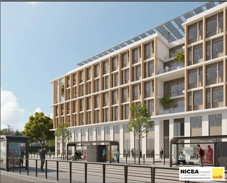 Immeuble de bureaux neufs à louer en plein coeur de NICE MERIDIA.