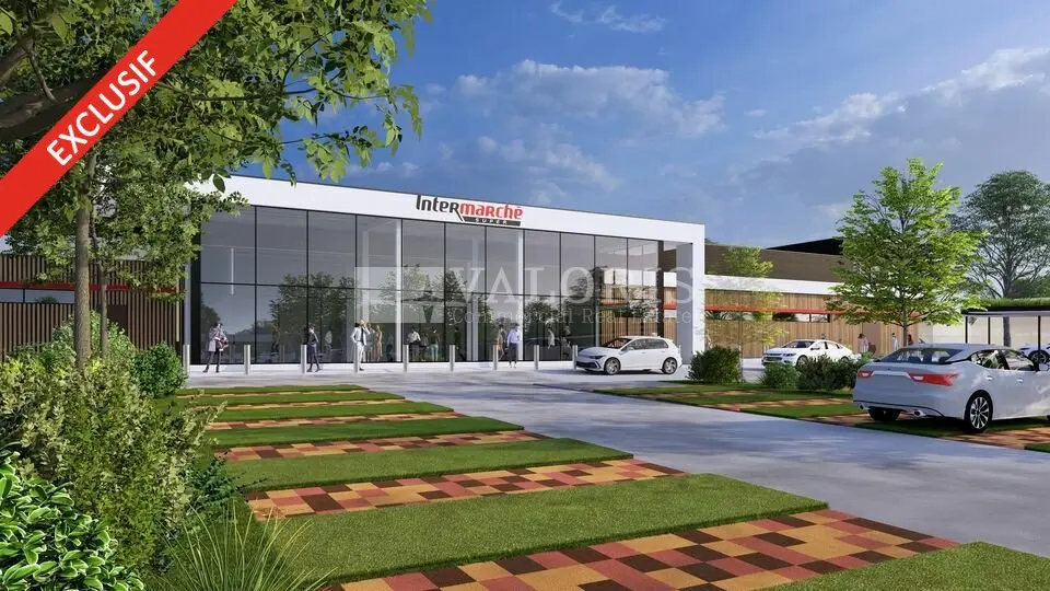 A louer Local commercial  1975m² Aguilcourt